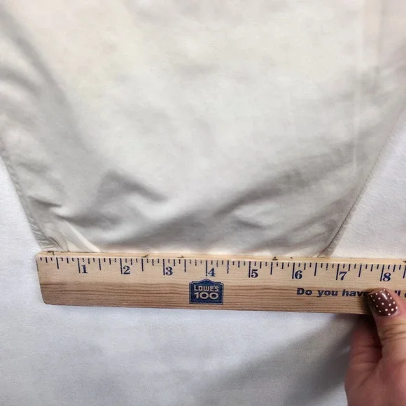 Christian Dior Actifs Pants Women 6 Beige Tapered Pleated High Waisted Old Money - Picture 16 of 16